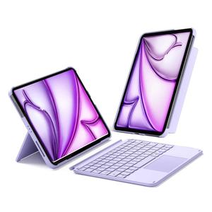 Case with Keyboard,for iPad 10th(10.9")/11th Gen(2025 A16),Air 11" M3/M2,Air 6/5/4th,Pro 11 4/3/2/1,Ultralight Detachable Keyboard with Touchpad, AceTouch Purple