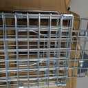 Qualirey 2 Pack Live Animal Trap Cage 24.41 x 7.09 x 8.27 Inch Cat Trap Cage Foldable Steel Humane Catch and Release Animal for Groundhog Squirrel Raccoon Mole Gopher(Silver)