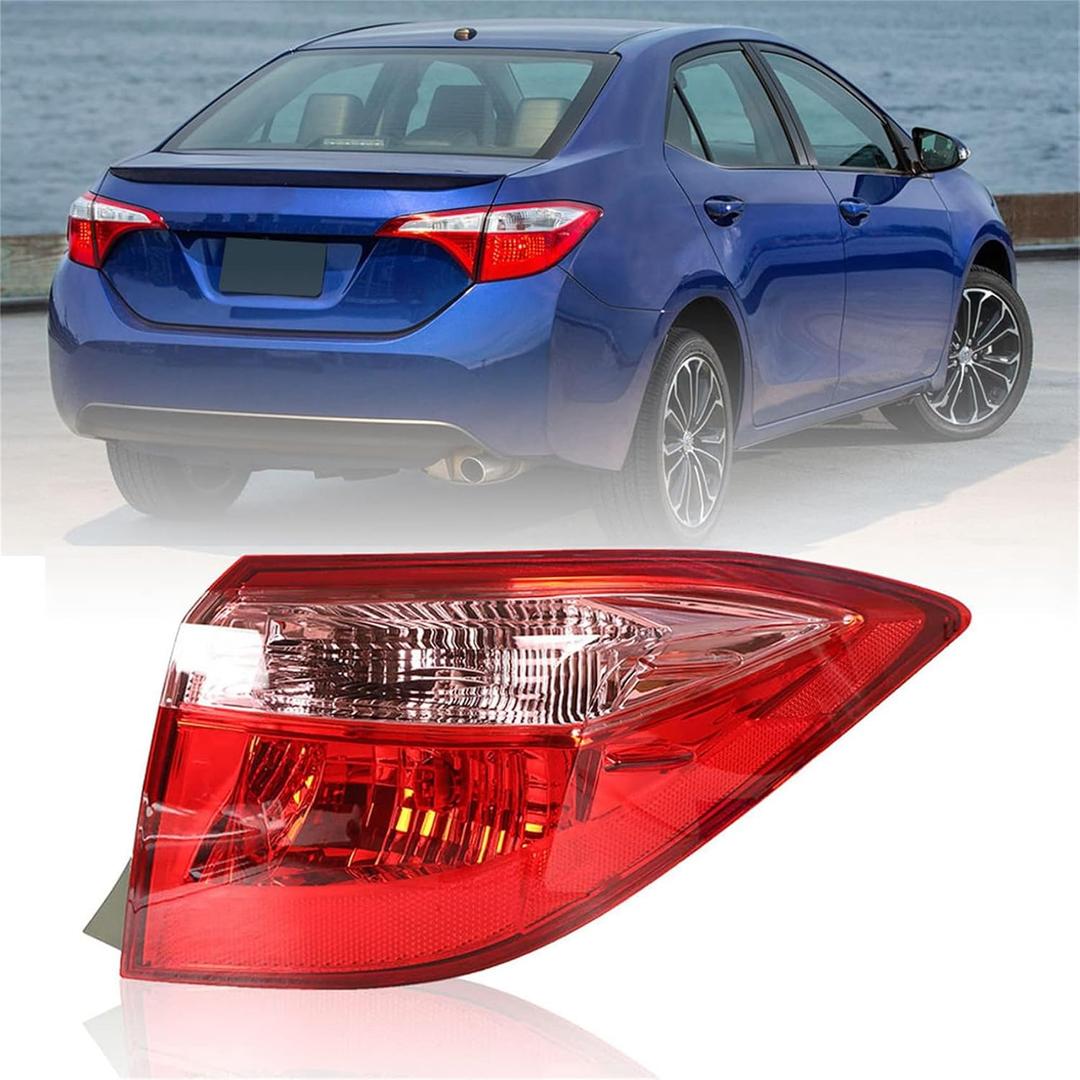 labwork Passenger Side Tail Light Replacement for Toyota Corolla 2017 Tail Light RH Right Side TO2805130 8155002B00
