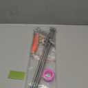 Pump Sprayer Extension Wand Replacement - 44 Inch All Metal Parts Suitable for 1/2" 1/4" & 3/8" Brass Hose Quick Connector, Manually Adjustable Spray Range