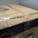 MAXYOYO 6" Folding Sofa Bed for Floor, Tufted Tri-Fold Floor Mattress with Chenille Fabric, Twin Size Portable Sofa Couch Guest Mat for Adults, Foldable Topper for Camping, Green, 35.4"x75"