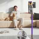Cordless Vacuum Cleaner 55Kpa/650W/70Mins,1.8L Self Standing Stick Vacuum,Upgraded Vacuum Cordless with Hurricane Mode,Touch Screen,Anti-Tangle Wireless Vacuum,Vacuum Cleaners for Home/Pet Hair/Carpet