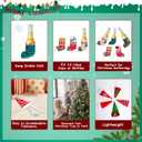 2 x 10pcs Christmas Can Cooler Coozie Combo for Party, Beer Can Coozy 12oz-16oz Bulk for Christmas Party Decoration Supplies