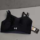 Under Armour Womens Infinity High Impact Sports Bra, (001) Black / / White, Small D-DD