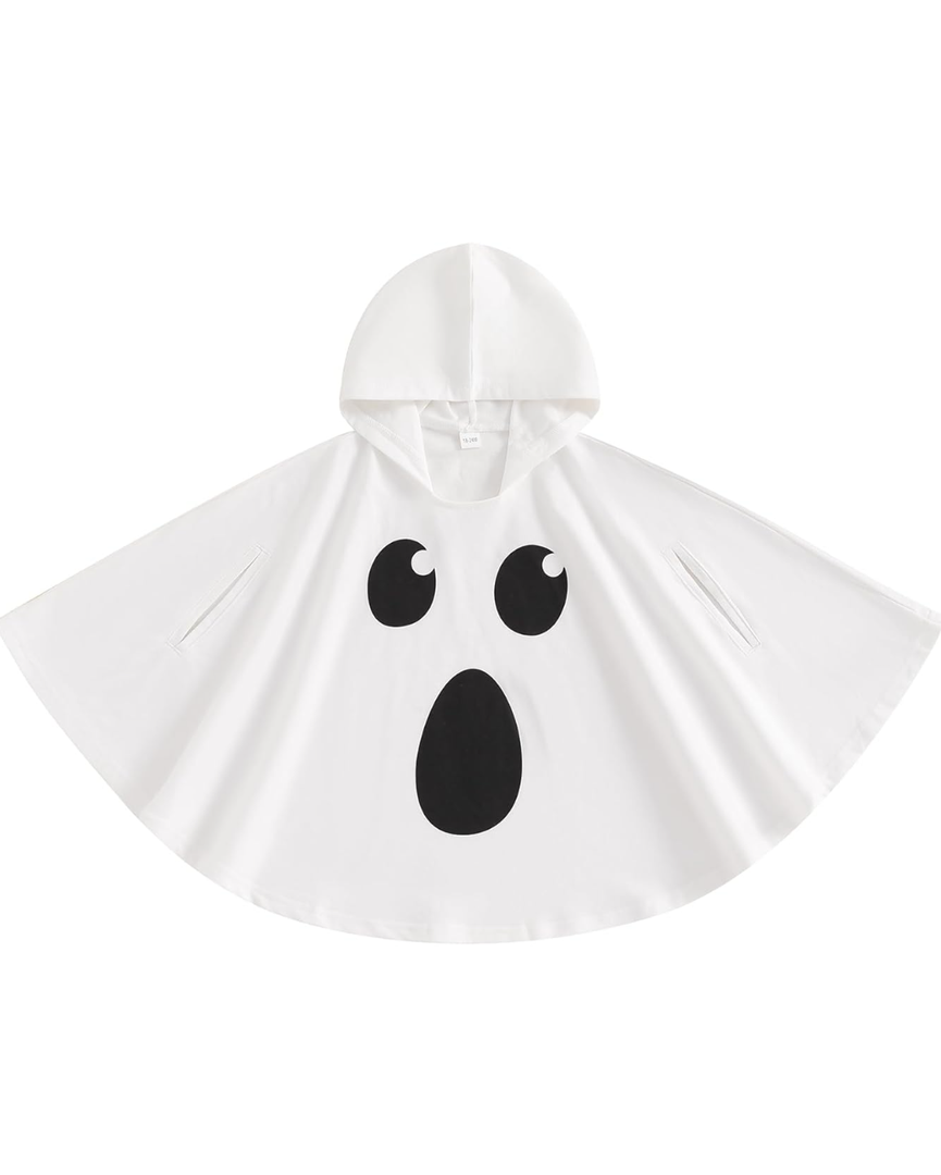 Thorn Tree Little Kids Halloween Ghost Costumes Boys Girls Hooded Cloak Fancy Cosplay Child Clothes 80