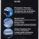Braun Electric Razor for Men, M90 Mobile Electric Shaver, Precision Trimmer, Washable