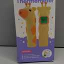 Playhouse MD Baby Thermometer for Kids – Digital Infrared No-Touch Forehead & Ear Thermometer, 3-in-1 Contactless Thermometer with Fever Indicator, Fever Buddy Giraffe