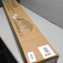 MAF 14 Inch Full Size Metal Platform Bed Frame White with Round Corner Legs, 3000 LBS Heavy Duty Steel Slats Support, Noise Free, No Box Spring Needed, Easy Assembly