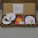 Kidde Smoke & Carbon Monoxide Detector, AA Battery Powered, Voice Alerts, LED Warning Light Indicators, Manufactured Date: 2025 Dec 16