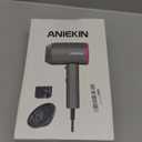 ANIEKIN Hair Dryer, 1875 Watts Fast Drying Blow Dryer with Diffuser and Concentrator, Compact Lightweight Hair Dryer for Women and Men