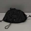 SEAFEW Black Sling Crossbody Bag for Men Women, Tactical Backpack Shoulder Daypack Mini Anti-Theft Cross Body Motorcycle Chest Bags, Small One Strap Fanny Back Pack for Casual Travel Hiking Sport Gym