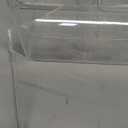 MorTime Ice Chilled Condiment Server with 5 Removable Compartments, Clear Sauce Caddy Serving Tray Container with Lid, 3 Serving Spoons & 3 Tongs Included