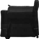Outdoor Heavy Duty Waterproof Pellet Grill Cover for Traeger 34,Pro 34 Series Wood Pellet Smoker Grill,Texas and More,Full Length All Weather Protection Grill Cover for Traeger BAC380 BAC504,Black