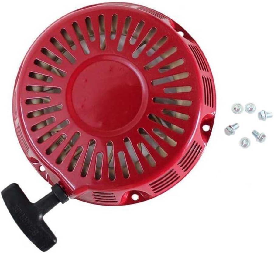 HURI Recoil Starter with Screw for Titan Industrial TG6500 TG6500ES TG7500M TG8000 TG8500M TG8500RC TG9000ES Gasoline Generator
