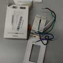 Aqara Smart Light Switch H2 (2-in-1 Neutral, 2 Buttons, 1 Channel), Thread/Zigbee Protocol, Wall Switch for Smart Home, Supports Apple Home, Google, Alexa, Matter Over Thread