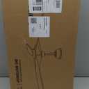 Haipeel 52 Inch Outdoor Ceiling Fans with Lights, Dimmable Solid Wood Ceiling Fan with Light and Remote Control 3 Blades Rustic Propeller Ceiling Fans for Patios Indoor Bedroom, Oil Rubbed Bronze