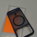 TORRAS for iPhone 17 Pro Case with Strong Magnetic & Stand, Fit for MagSafe, Mil-Grade Protection, Built-in Kickstand, Camera Control, Translucent Shockproof Slim 17 Pro Cover Ostand, Deep Blue