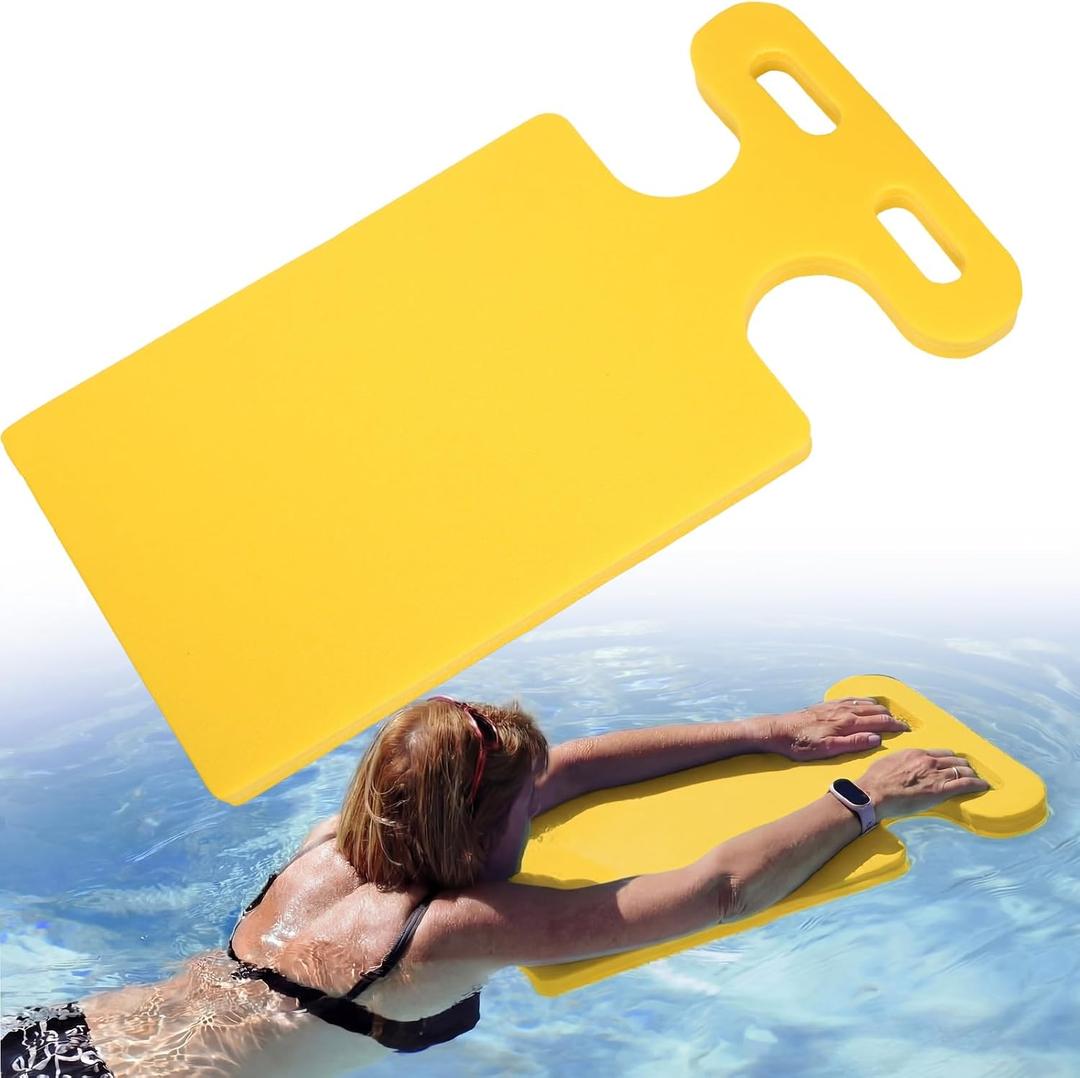 Shappy Swim Kickboard for Adult, Oversized 32" x 16" Foam Kick Boards, Swimming Gear Ergonomic Pool Kickboard for Swim Training, Water Aerobics, 32 inches x 16 inches x 1.3"