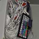 300FT Permanent Outdoor RGB Lights, IP67 Waterproof Smart Eave Lighting, with App/Remote Control Eaves Light, DIY LED Scenes Modes for House Roof Decor,Christmas,Party,All Holiday and Daily.