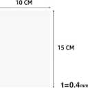 3 x MagX Magnetic Sheets with Adhesive Backing, 4 x 6 Inch, 10 Sheets, Self Adhesive Magnet Sheets, Magnet Sheets, for Crafts, Photos and Die StorageStationery, Office Supply (MVAP-4006)