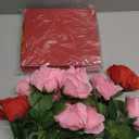 Epakh 30 Pack Valentine's Day Flower Envelope Box Hanging Decor with Roses and 60 Pcs Heart Shaped Cards Love Letter Flower Garland for Wedding Engagement Valentines Day Birthday Party Decoration