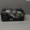 EASTBLUE Dog Booster Car Seat: Elevated Car Seat for Small Medium Dogs 0-35 lbs Washable & Safety Dog Travel Bed with Memory Foam Cushions for Pet Puppy Cat (Black/Grey-Velvet)