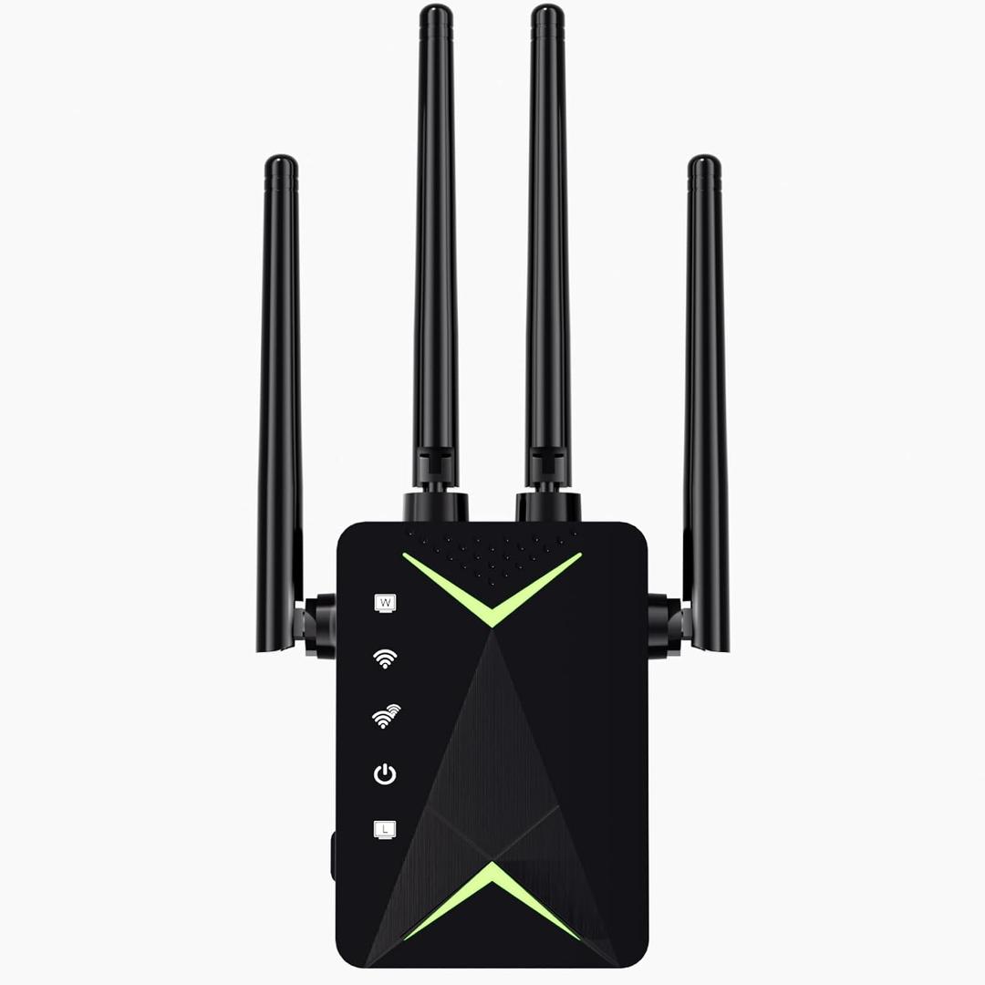 2026 WiFi Extender Booster for Home, Internet Repeater Works with 50 Devices | Easy Setup