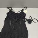 Women's Black Nightie Lingerie, 2XL