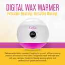 GiGi Digital Wax Warmer Professional Hair Removal Heater with Adjustable Temperature Control, At Home Machine for Face, Body & Bikini Use