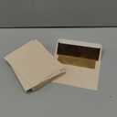 50 Pack Blush Pink 5x7 Envelopes for Invitations, Wedding, A7 Size with Bronze Lining and Self Adhesive Peel and Stick