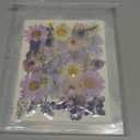 Nuanchu Pressed Flowers Bulk Dried Flower for Crafts Dried Wildflowers Leave Natural with Tweezer for Resin Mold Candles Cake DIY Christmas Craft Card Making Wedding Scrapbooking Supplies (Bright Colors)