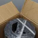 Land Guard Corrugated Garden Edging Border, 12" x 50' Landscape Paver Edging, Tall Landscape Edging, Fence for Garden, Flower Bed, Lawn and Landscape Edging (Glossy Black)