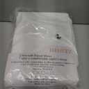 HBHLFZ Twin XL Fitted Sheet Only 2 Pack, Soft Breathable Bottom Sheet - 39"x80" Deep Pockets Twin XL Size Fitted Sheet - All Around Stretch Fit, Wrinkle Resistant, Colorfast - Easy Care（White）