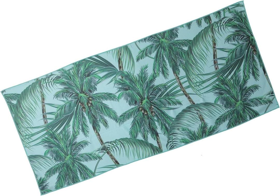 30" x 67" Sand Free Beach Towel, Quick Dry Bath Towel,Thin Lightweight Pool Towels, Swim BeachTowels for Women,Adults Travel Beach Accessories Vacation Essentials Gift (New Coconut Tree)
