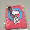 for iPad 10.2 Case 9th Generation 2021 / 8th Gen 2020 / 7th 2019,Shockproof Kids Case with Screen Protector,Rotating Stand/Pencil Holder/Shoulder Strap for iPad 10.2 Inch - Rose Blue