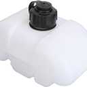 Plastic Mower Tank Components Stable Performance High Strength Fuel Tanks Compatible with Lawn and Garden Equipment Engines Lawnmower Gas Tank for Remote Mounting