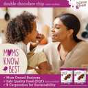 Homefree Treats You Can Trust Gluten Free Mini Cookies, Single Serve, Double Chocolate Chip, 0.95 Ounce (Pack of 10)