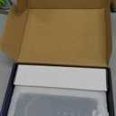 Portable Air Compressor with Pressure Gauge, 12V DC/AC Cordless Air Pump, 2x Faster Inflation, 150PSI Smart Electric Tire Inflator for Car Tires, Motorcycle, Bicycle, Balls