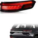 Led Tail Lights Compatible with Jeep Grand Cherokee 2021 2022 2023 2024 Rear Brake Tail Lamp Outer Taillights Assembly Replace CH2805123 68421132AD Right Passenger Side