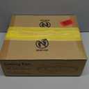 ZMISHIBO Low Profile Ceiling Fans with Lights and Remote, 20 Inch Flush Mount Ceiling Fan with Light, 3000K-6000K Dimmable Fandelier LED Fan Light, 6 Wind Speeds Black Ceiling Fans for Bedroom