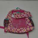 A.D. Sutton Flower Backpack With Pencil Case - Pink