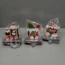 6 Pcs Christmas Stocking Holders for Mantle, Heavy Duty Metal Xmas Stocking Hangers Weighted Christmas Skid Mantel Hooks Hanger, Candy Train Elements for Fireplace Counter Window Decor