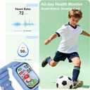 Pink Smart Watch for Girls, IP68 Youth Watch with 20+ Sports Modes, 1.8" Bluetooth Girls Fitness Tracker with APP, Heart Rate Sleep Monitor, Pedometer, Class Mode, 13 Alarms, Game, Teens Festival Gift