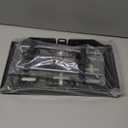 Car Universal Battery Holder Tray with Clamps Adjustable Metal Battery Storage Holder Bracket Set