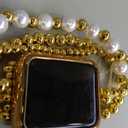 Cape Diablo Compatible With Apple Watch Band for Women - Handmade Gemstone Strap -  41mm 40mm 38mm Apple Faces, Small - Fits 5.75-6.25 inch wrists