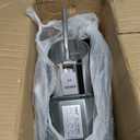 OKF Ice Shaver Prevent Splash Snow Cone Machine, Electric 3 Blades Shaved Ice Machine, 380W Ice Shaver Machine, 286lbs/hr Ice Crushers for Home Use, Ice Crusher with Free Ice Pick (Silver)