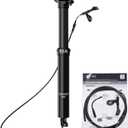 EXA Form 900i 30.9mm/31.6mm Dropper Post with Remote Lever and Cable Kit MTB/Ebike Internal Routing Dropper Seatpost for Mountain Bike(100mm/125mm/150mm Travel) (Length x Travel: 345mm x 100mm)