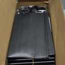 LANTEFUL Tall Narrow Shoe Rack for Entryway, 10-Tier Sturdy Metal Shoe Shelf Storage 10-15 Pairs of Shoes and Boots, Space Saving Corner Shoe Rack Organizer for Closet,Doorway,Garage,Living Room (Black)