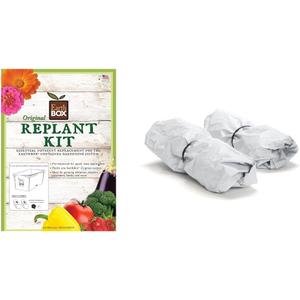 EarthBox 81100 Replant Kit and 026978811219 Mulch Kit Bundle