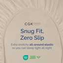 King Fitted Bed Sheet - Bottom Single Fitted Sheet Only - Ultra-Soft Hotel Luxury Bedding w/ 8-16 Inch Deep Pockets - Breathable, Cooling & Wrinkle Free - Easy-Care, Fade & Shrink Resistant - Wheat